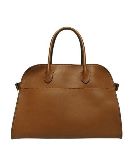 The Row Brown Soft Margaux 12 Bag