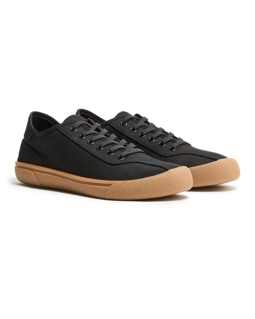 The Row Black Canvas-Sneakers