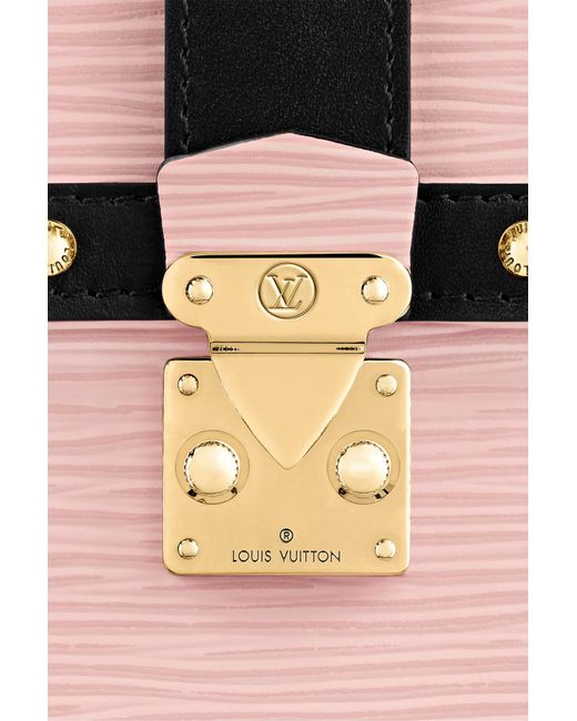 Black Louis Vuitton Epi Vertical Trunk Pochette Crossbody Bag