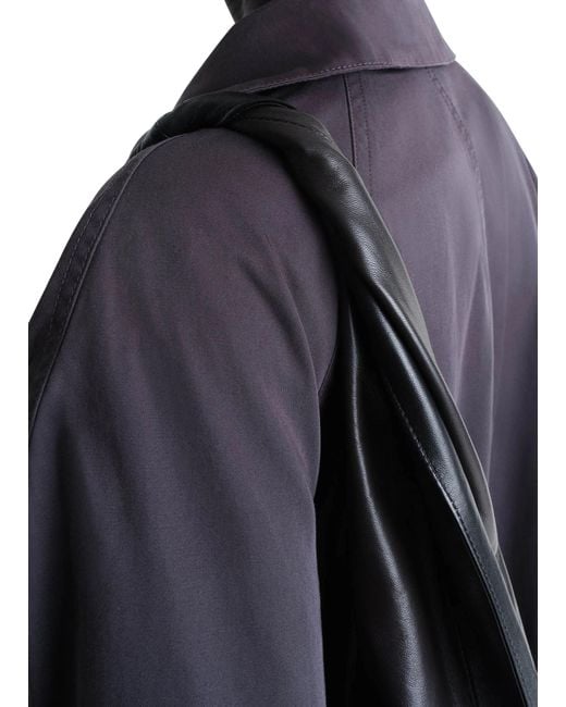Lemaire Black Scarf Small Bag