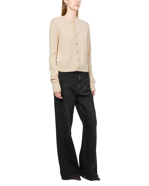 Acne Natural Wool Cardigan