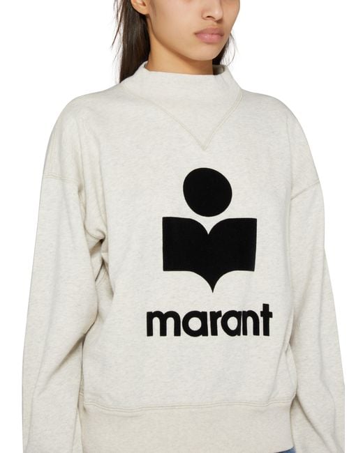 Isabel Marant White Moby Sweatshirt
