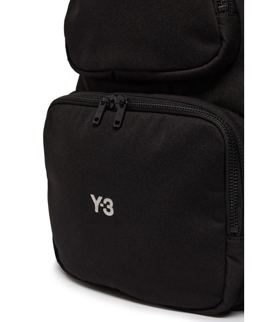 Y-3 Black Y-3 Backpack for men