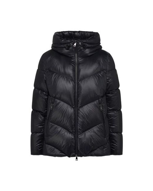 Moncler Puffer Jacket in Black | Lyst Canada
