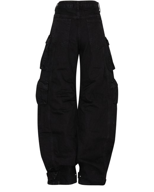 The Attico Black Fern Long Pants