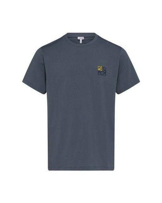 Loewe Blue Anagram T-shirt for men