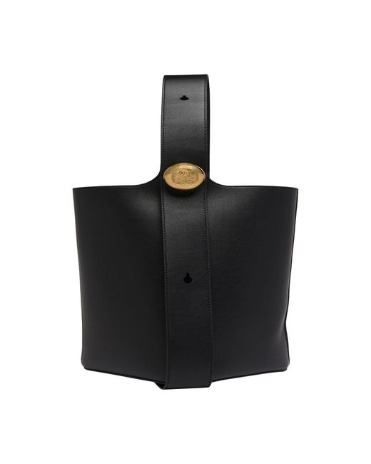 Loewe Black Pebble Bucket Bag