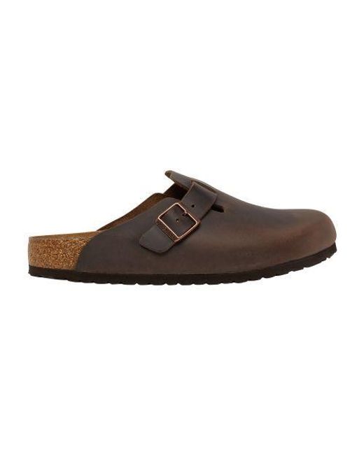 birkenstock boston wool lined mules
