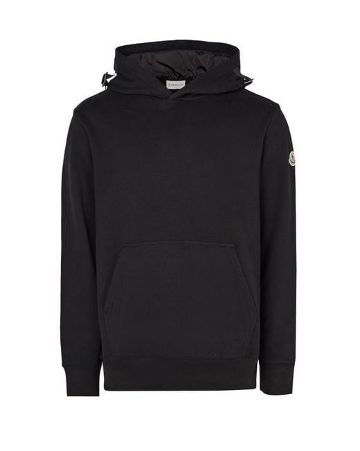 Pull À Capuche Moncler pour homme en coloris Black