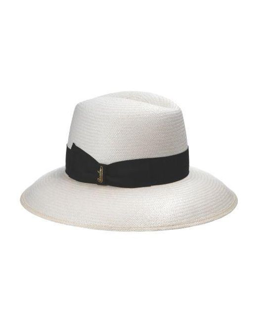 Claudette Panama Fine Wide Brim Hat - Woman