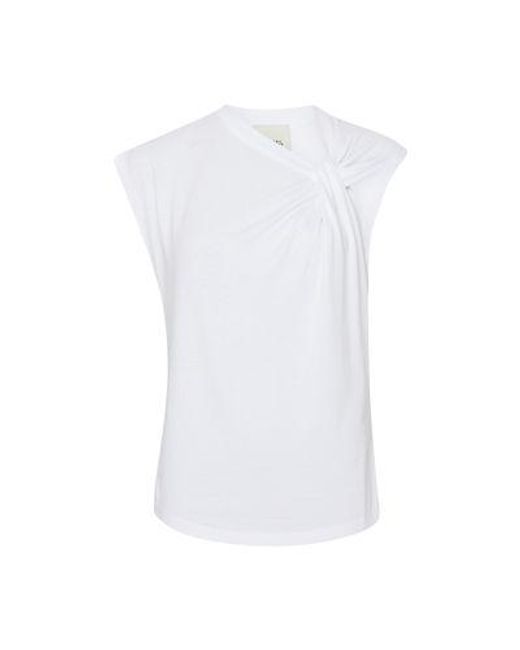 Isabel Marant White Nayda T-Shirt