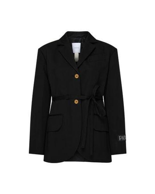 Patou Black Suit Jacket