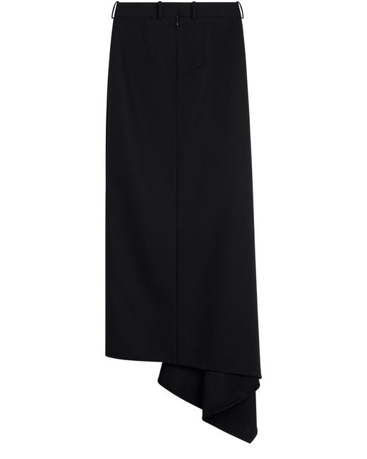Givenchy Black Slit Skirt