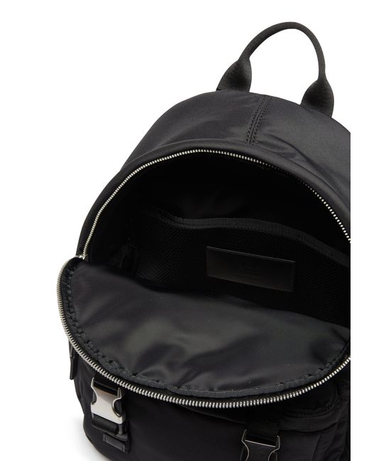 AMI Black Ami De Caur Backpack for men