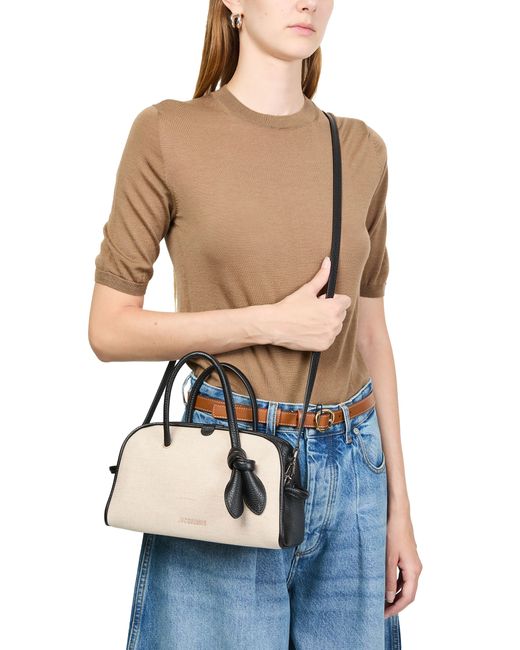 Jacquemus Natural Kleine Tasche The Turismo