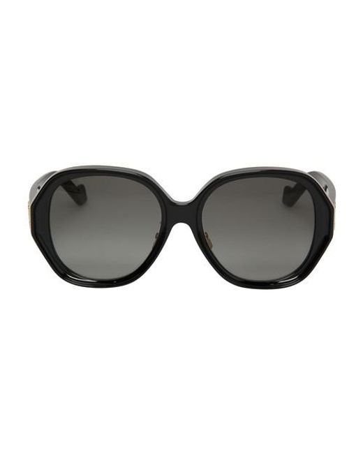 Loewe Chunky Sunglasses in Black for Men | Lyst UK