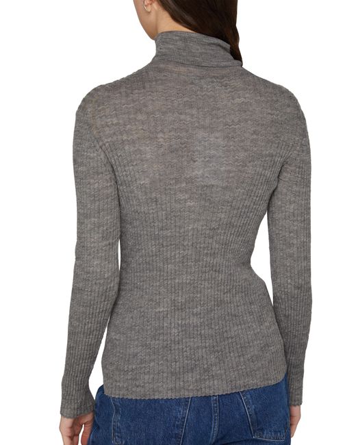 Anine Bing Gray Rollkragenpullover Kyle