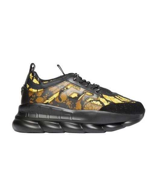 Versace Multicolor Chain Reaction Sneakers for men