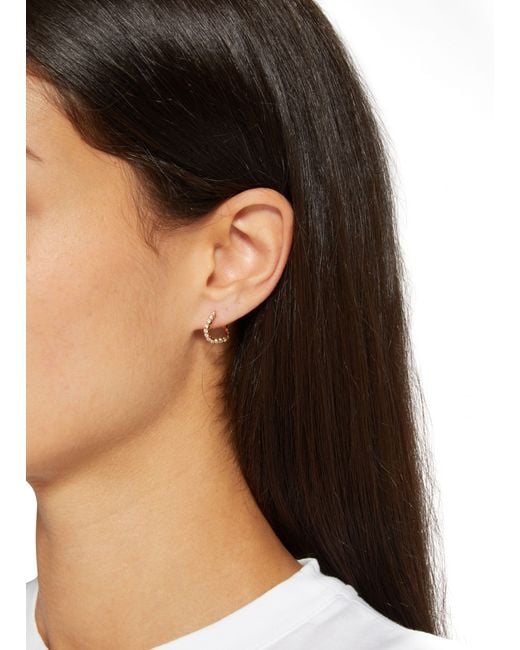 Sophie Bille Brahe Petit Courant Left Ear Earring in Metallic Lyst