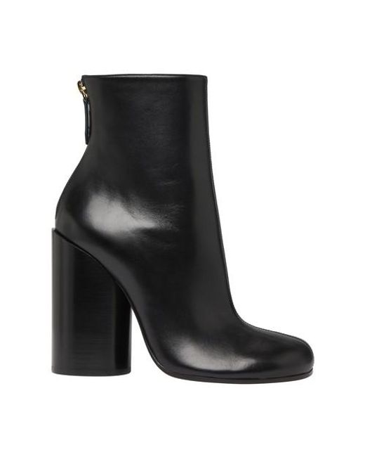 Burberry Anita Low Boots in Black | Lyst UK