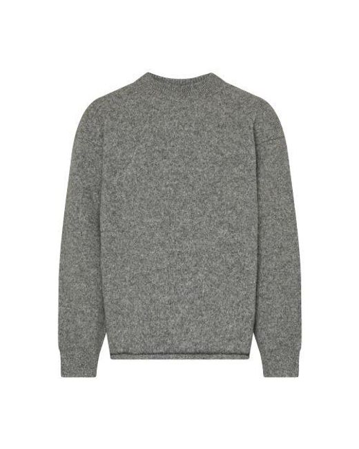 Jacquemus Gray The Sweater for men