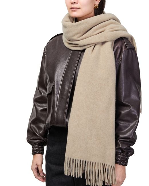 Acne Natural Oversized Scarf