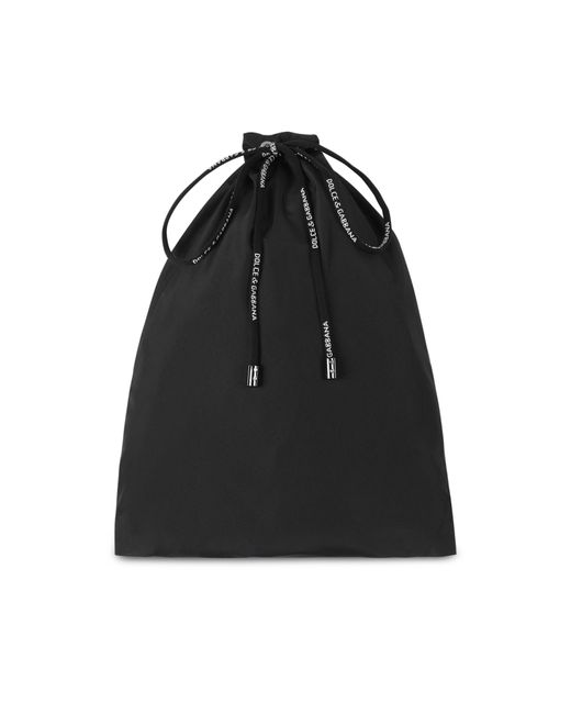 Dolce & Gabbana Black Short Swim Trunks With Branded Plate for men