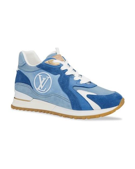 Sneaker Run Away Louis Vuitton en coloris Bleu | Lyst