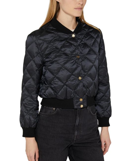 Max Mara Blue Bsoft Quilted Jacket - The Cube