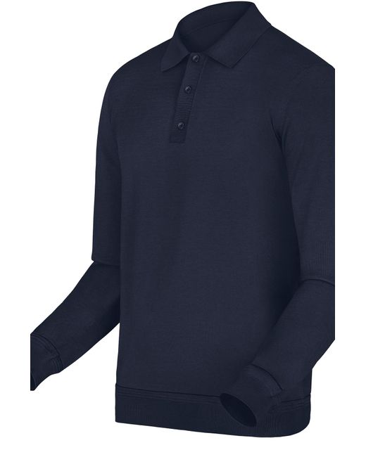Louis Vuitton Cotton Highlighted Long Sleeve Polo in Marine_fonce (Blue)  for Men | Lyst