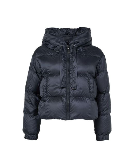 Max Mara Blue Seie Puffer Jacket