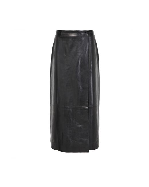 Khaite Black Lederrock Quinn
