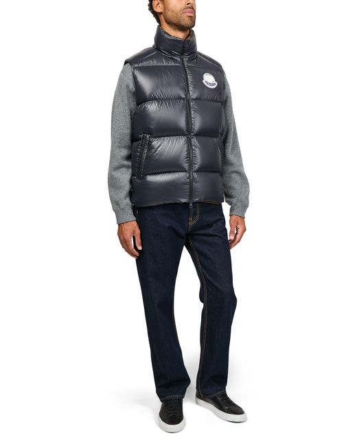 Moncler Gray Lipsi Sleeveless Down Jacket for men