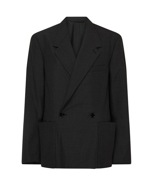 Veste de tailleur oversize Lemaire en coloris Black
