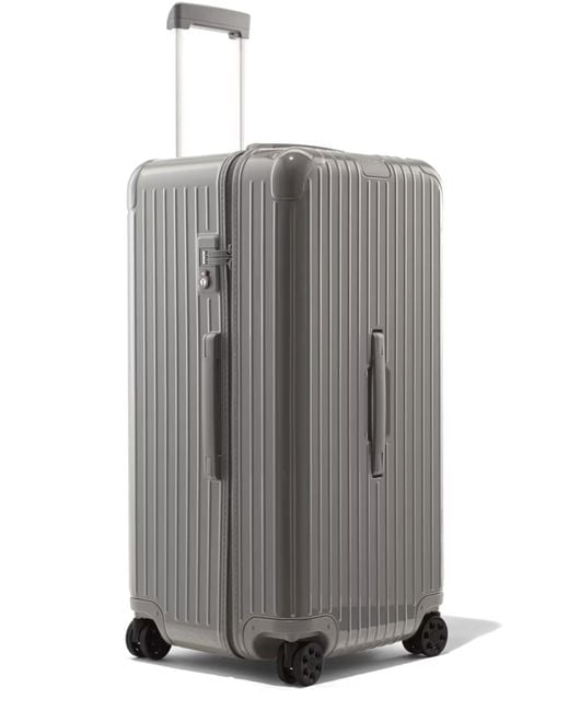 Rimowa Gray Essential Trunk Plus Luggage for men