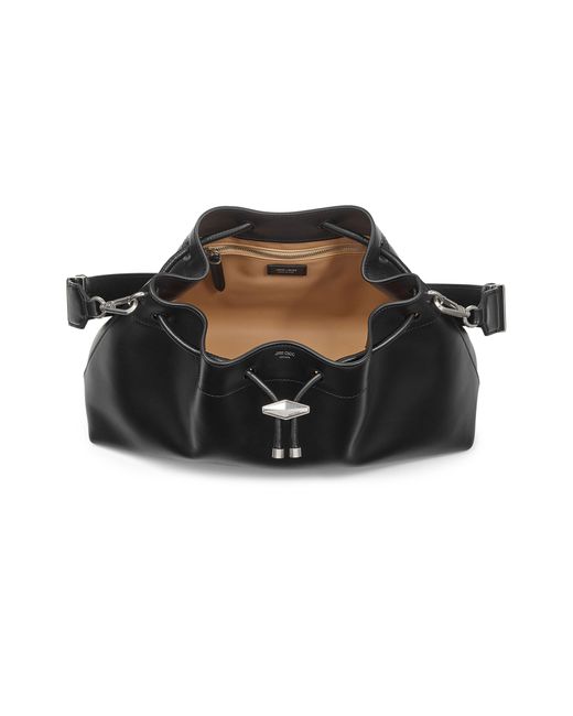 Jimmy Choo Black Bucket Bag Cinch M