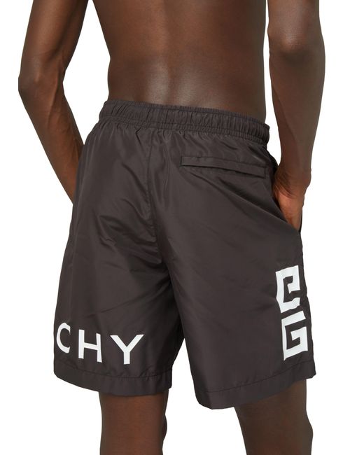 Givenchy Gray Swim Shorts for men