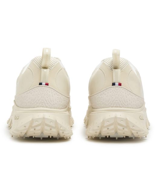 【関税&送料込】Moncler Ivory Trailgrip Amoeba Sneakers Moncler Trailgrip Amoeba Low Top Sneakers in White for Men