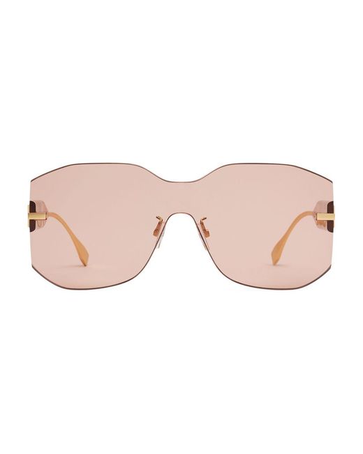 Fendi Pink Graphy Sunglasses
