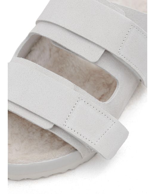 Birkenstock 1774 White X Tekla -Uji Exq Vl Cazador Shearling Sandals for men