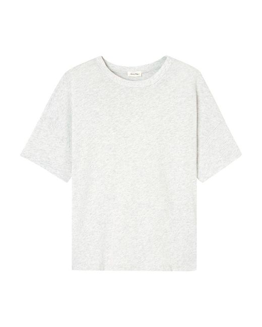 American Vintage White Sonoma T-Shirt for men