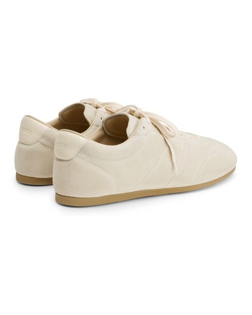 Lemaire White Soft Runner Sneakers