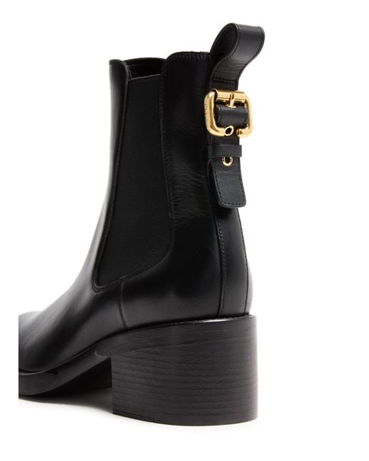 Chloé Black Dakota Ankle Boots