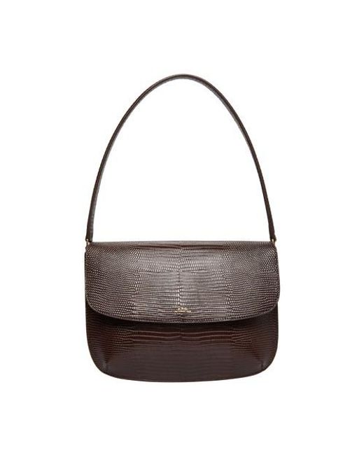 Brown Leather Sarah Bag in Chestnut Womens Bags Shoulder bags A.P.C 