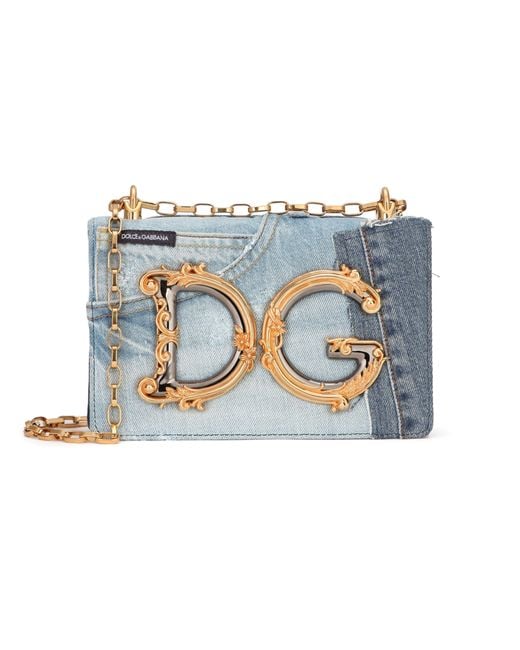 Dolce & Gabbana Blue Dg Girls Bag