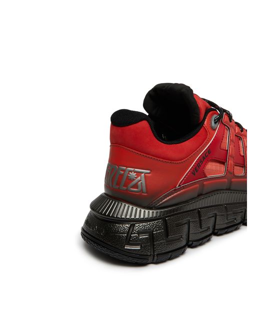 Versace Red Trigreca Sneakers for men