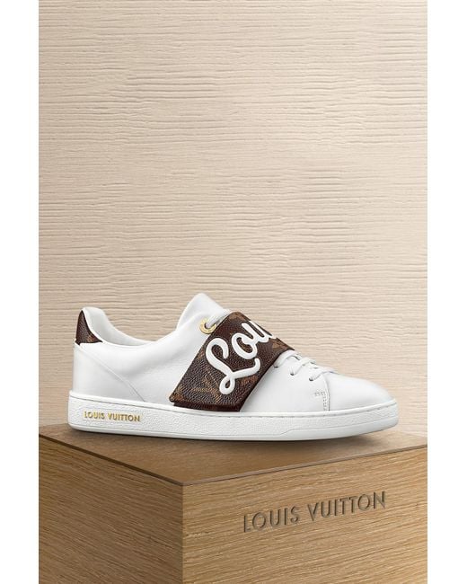 Louis Vuitton White Frontrow Trainer