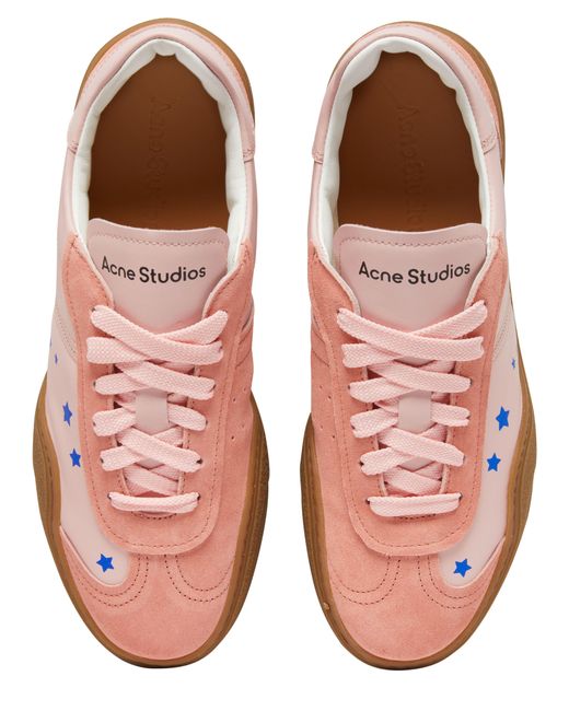 Acne Pink Bars Stars W Sneakers