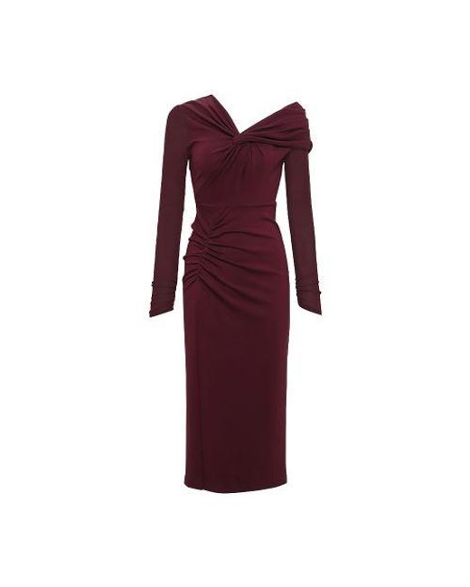 Diane von Furstenberg Purple Rich Dress