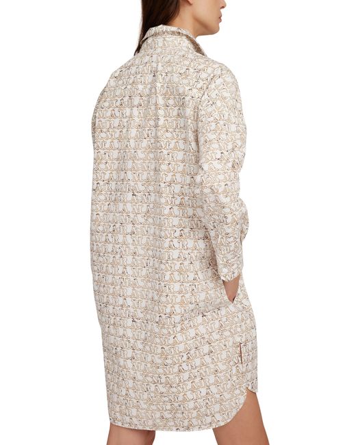 Max Mara White Mini Shirt Dress Bevanda